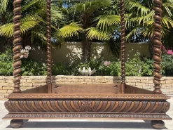Hot Pamono Louis XIII Style Château Four-Poster Bed