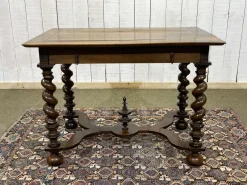 Pamono Louis XIII Style Desk in Walnut, 1800s> Desks