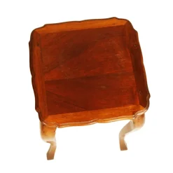 Pamono Louis XV French Nesting Tables in Walnut, 1930, Set of 3