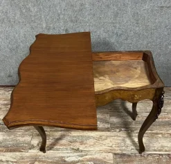 Outlet Pamono Louis XV Game Table in Marquetry