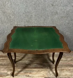 Outlet Pamono Louis XV Game Table in Marquetry