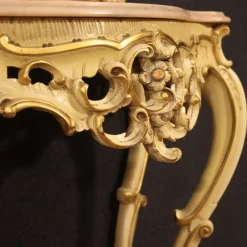 Best Pamono Louis XV Italian Console with Mirror, 1960s, Set of 2