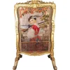 Pamono Louis Xv Period Fireplace Screen in Doré Wood and Tapestry, 18th Century> Fireplaces And Mantels