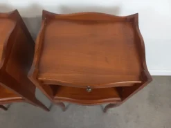 Pamono Louis XV Style Bedside Tables, 1950s, Set of 2><noscript><img width=