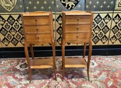 Pamono Louis Xv Style Bedside Tables, Set of 2> Nightstands