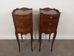 Pamono Louis XV Style Bedside Tables, 1950s, Set of 2> Nightstands