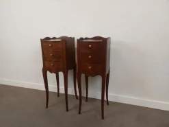 Pamono Louis XV Style Bedside Tables, 1950s, Set of 2><noscript><img width=