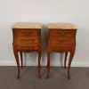 New Pamono Louis XV Style Bedside Tables, 1950s, Set of 2