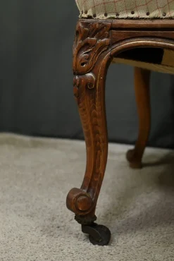 Best Pamono Louis XV Style Beechwood Armchair, Mid-19th Century