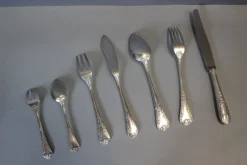 Pamono Louis XV Style Cutlery Service by François Frionnet, 1940s, Set of 84><noscript><img width=