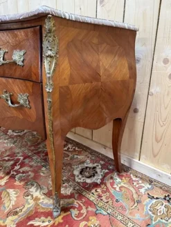 Pamono Louis XV Style Marquetry Chest of Drawers><noscript><img width=