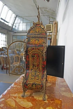 Clearance Pamono Louis XV Style Pendulum Clock, 1970s