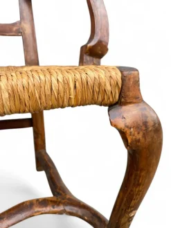 Pamono Louis XV Venetian Armchair in Walnut><noscript><img width=