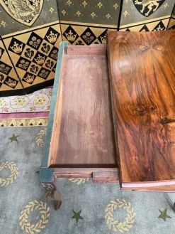 Pamono Louis XV Walnut Games Table><noscript><img width=
