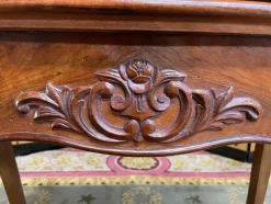 Pamono Louis XV Walnut Games Table><noscript><img width=