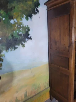 Pamono Louis XV Wardrobe in Oak> Cabinets & Wardrobes