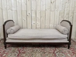 Best Pamono Louis XVI Bench with Floral Fabric