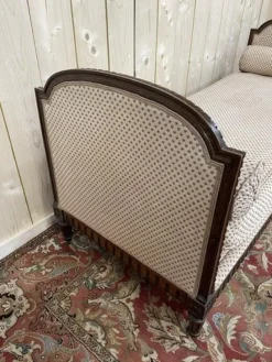Best Pamono Louis XVI Bench with Floral Fabric