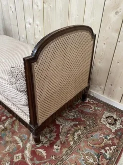 Best Pamono Louis XVI Bench with Floral Fabric