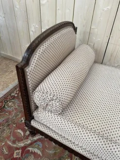 Best Pamono Louis XVI Bench with Floral Fabric