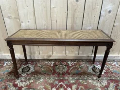 Pamono Louis XVI Canework Piano Bench> Benches