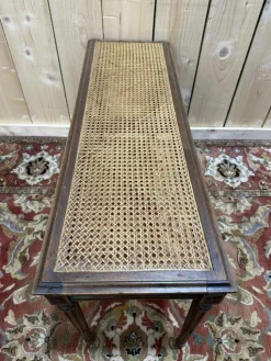 Pamono Louis XVI Canework Piano Bench> Benches