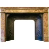 Pamono Louis XVI Fireplace Mantel in Breche Dalepp Marble> Fireplaces And Mantels