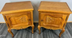 Pamono Louis XVI French Bedside Tables, Set of 2> Nightstands