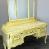 Pamono Louis XVI French Carved Dressing Table> Dressing Tables