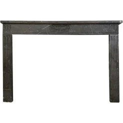 Best Pamono Louis XVI French Marble Fireplace Mantel, 1780s