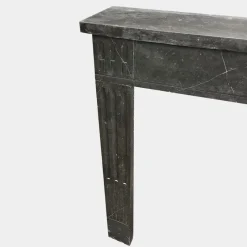 Best Pamono Louis XVI French Marble Fireplace Mantel, 1780s