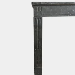 Best Pamono Louis XVI French Marble Fireplace Mantel, 1780s