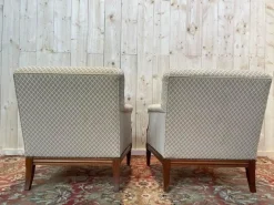 Outlet Pamono Louis XVI Living Room Sofa and Bergeres, Set of 3