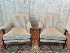 Outlet Pamono Louis XVI Living Room Sofa and Bergeres, Set of 3