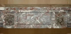Outlet Pamono Louis XVI Saint Remy Marble Fireplace Mantle, Paris, 1860s