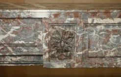 Outlet Pamono Louis XVI Saint Remy Marble Fireplace Mantle, Paris, 1860s