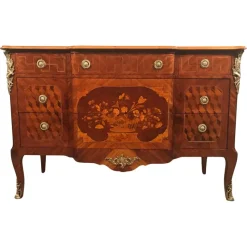 Discount Pamono Louis XVI Style Chest of Drawers, France, Late 19th Century