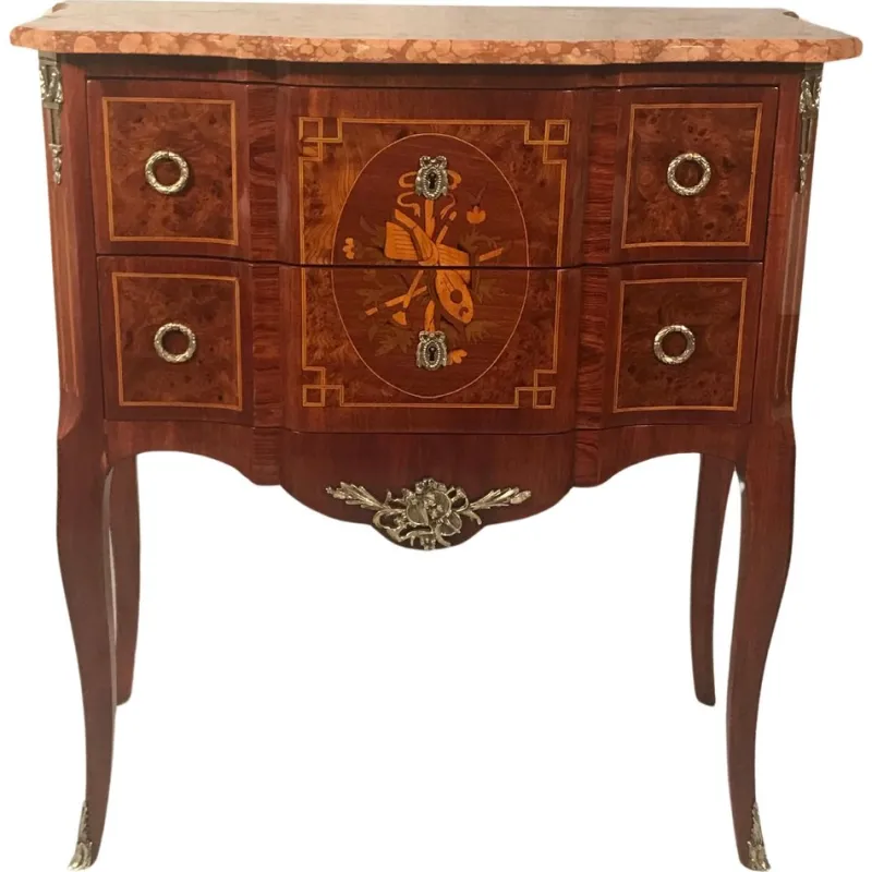 Pamono Louis XVI Style Chest of Drawers, France, 1860s> Dressers, Commodes & Chests