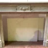 Pamono Louis XVI Style Fireplace in White Carrara Marble, 19th Century> Fireplaces And Mantels