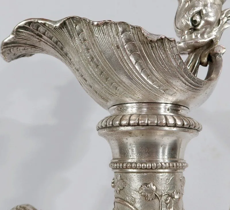 Pamono Louis XVI Style Silver Ewer, 19th Century> Bottles, Carafes & Jugs