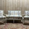 Pamono Louis XVI Style Sofa and Chairs, Set of 3> Living Room Sets