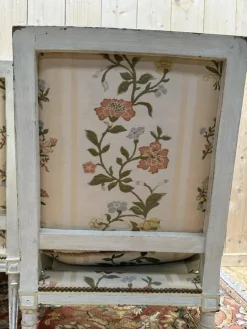 Pamono Louis XVI Style Sofa and Chairs, Set of 3> Living Room Sets