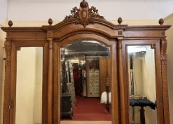 Best Pamono Louis XVI Style Walnut Wardrobe, 1850