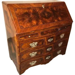 Online Pamono Louis XVI Walnut Secretary Desk, South Germany, 1780s