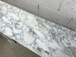 New Pamono Louis XVI White Marble Chimney, 1890s