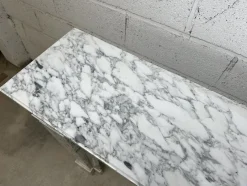 New Pamono Louis XVI White Marble Chimney, 1890s