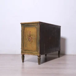Pamono Louis XVI Wooden Three-Drawer Chest of Drawers, 1950s><noscript><img width=