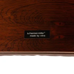 Pamono Lounge Chair in Leather by Charles & Ray Eames for Herman Miller><noscript><img width=
