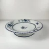 Clearance Pamono Low Blue Butterfly Compote Dish on Pedestal by Minton & Co., 1876