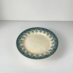 Pamono Low Fruit Bowl in Blue Iron Earth, 1800s><noscript><img width=